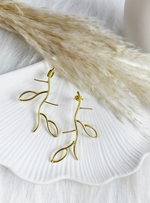 Load image into Gallery viewer, Leaflet Charm Earrings