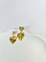 Load image into Gallery viewer, Love Duet Earrings (18k gold Plated)