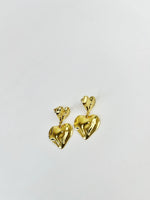 Load image into Gallery viewer, Love Duet Earrings (18k gold Plated)