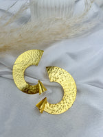 Load image into Gallery viewer, Gilded Arc Earrings