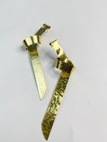 Load image into Gallery viewer, Gilded Ribbon Earrings