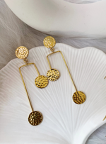 Load image into Gallery viewer, Textured Harmony Earrings