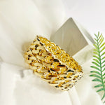Load image into Gallery viewer, Golden Titan Chain Cuff