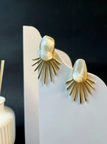 Load image into Gallery viewer, Lustrous Bloom Earrings
