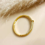 Load image into Gallery viewer, Regal Twinband Crystal Cuff