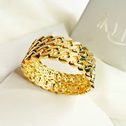 Golden Titan Chain Cuff