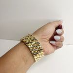 Load image into Gallery viewer, Golden Titan Chain Cuff