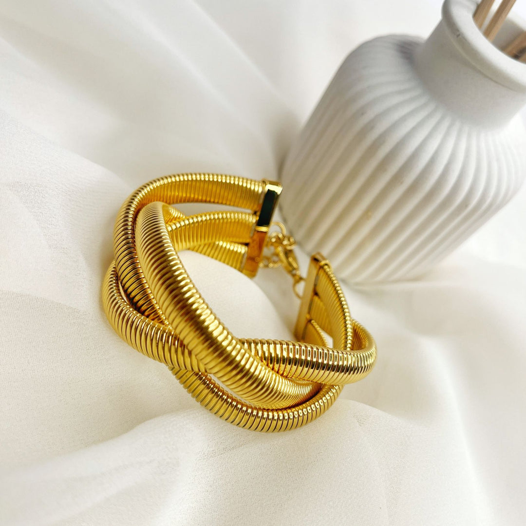 Triple Coil Aura Bracelet
