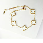 Load image into Gallery viewer, Frosted Clover Luxe Bracelet