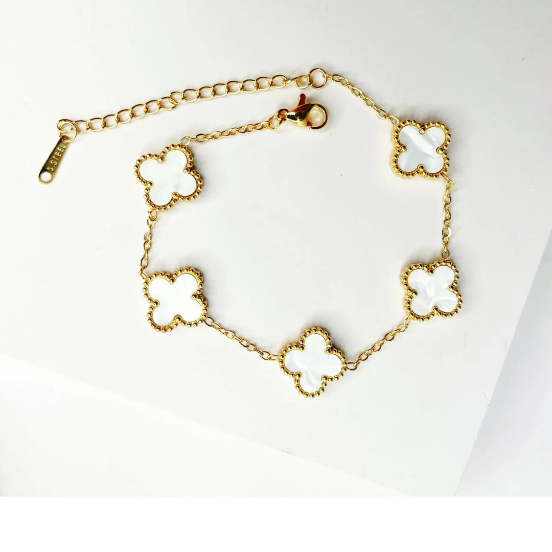 Frosted Clover Luxe Bracelet