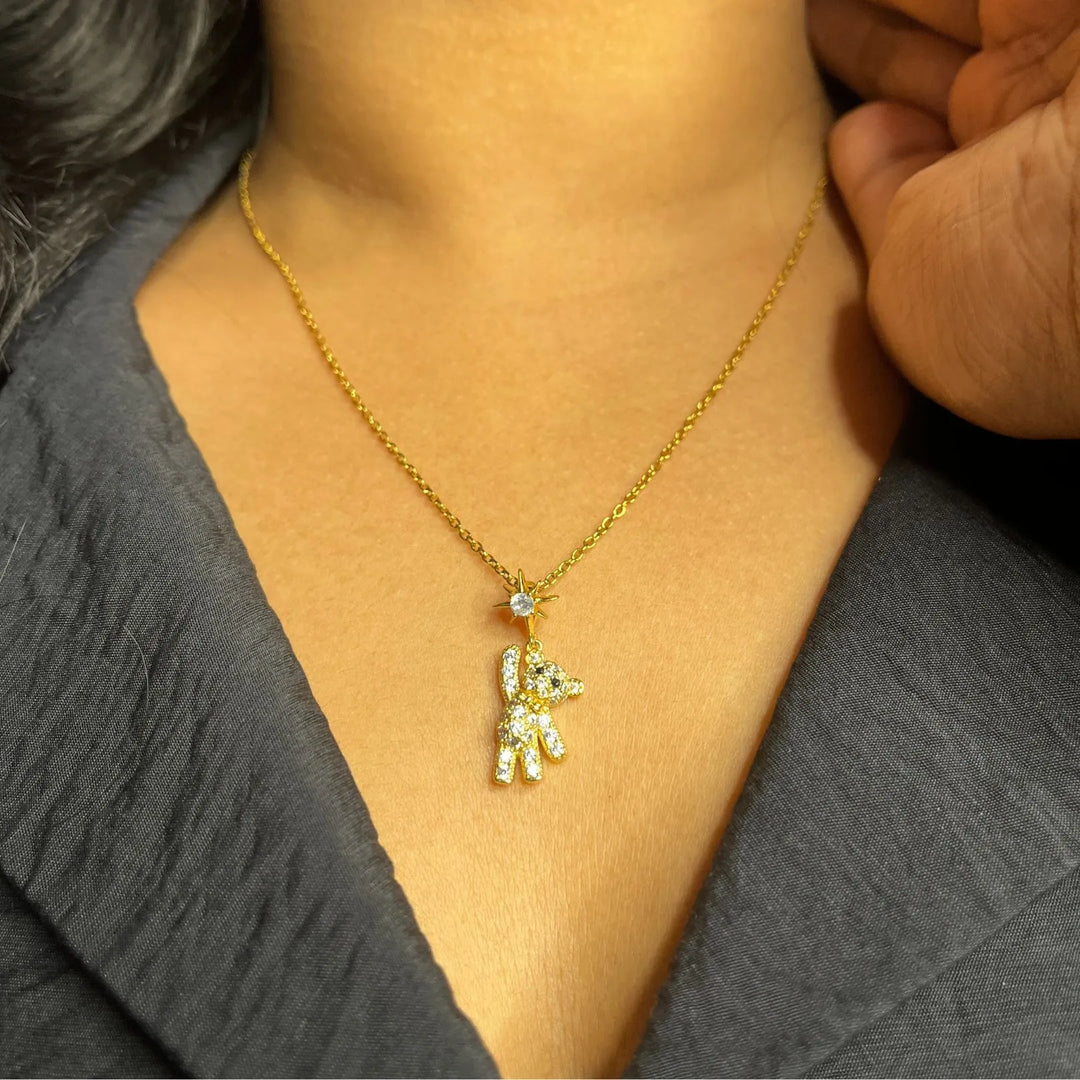 Bijou Bear Necklace