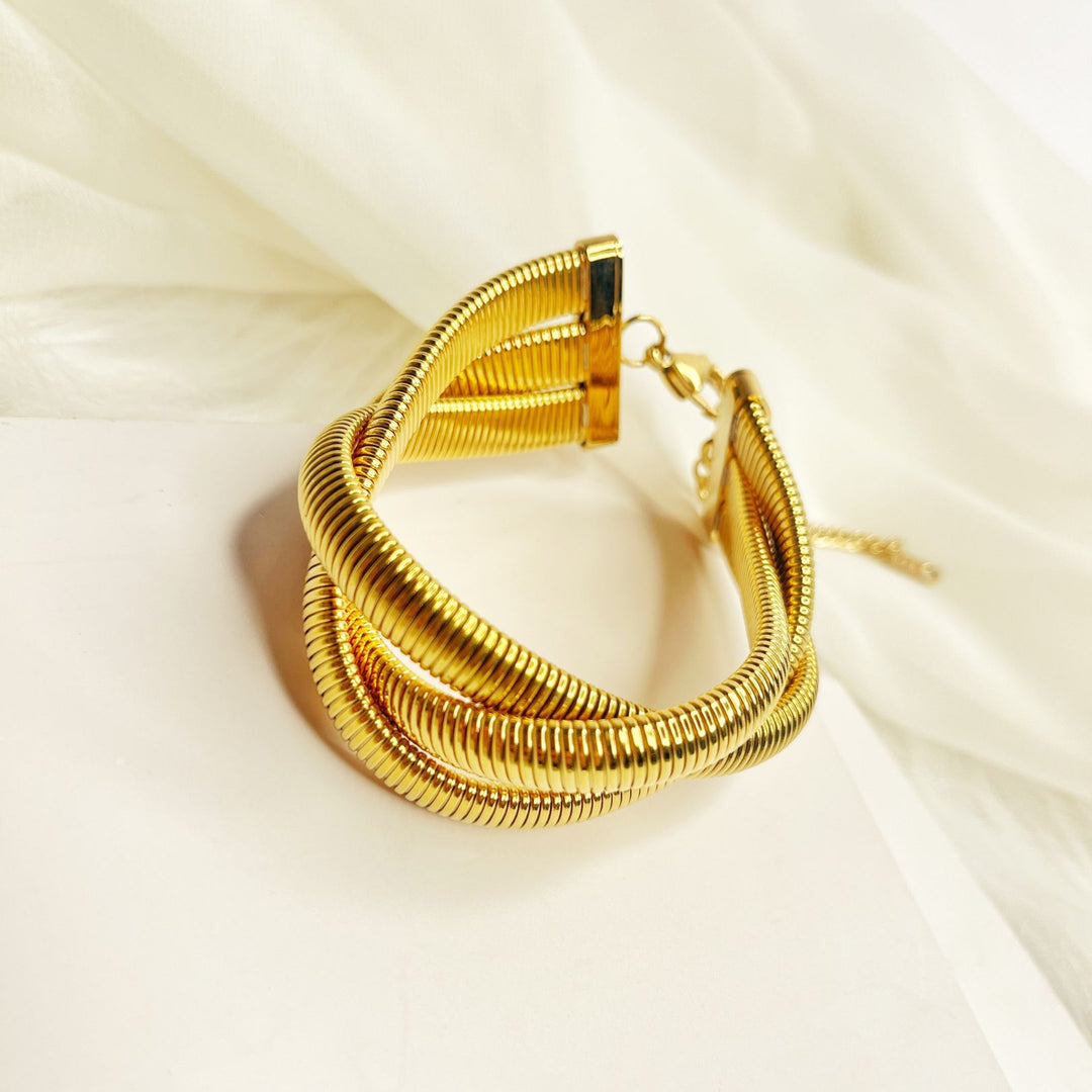 Triple Coil Aura Bracelet
