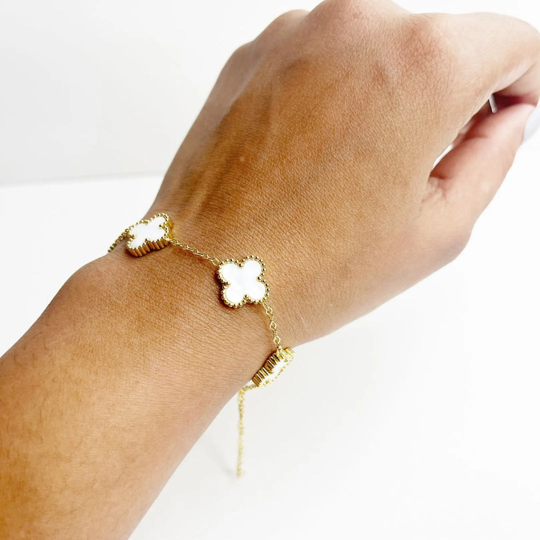 Frosted Clover Luxe Bracelet