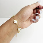 Load image into Gallery viewer, Frosted Clover Luxe Bracelet