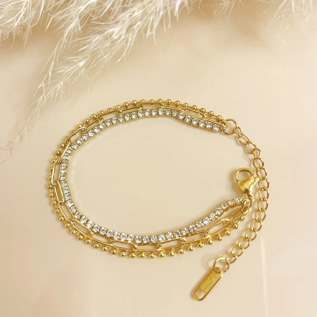 Auric Twinkle Stack Bracelet