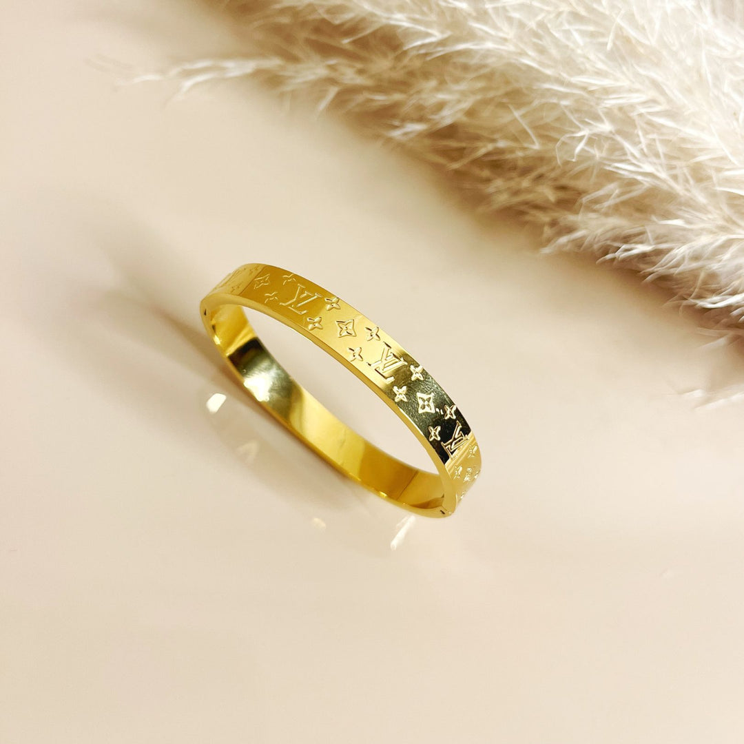 Signature Motif Engraved Bracelet (Baby Size)