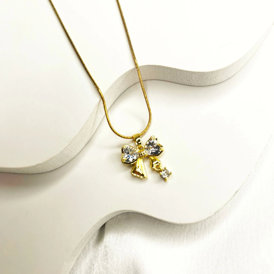 Anorah Bow Necklace