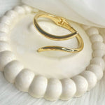 Load image into Gallery viewer, Golden Wave Open Cuff