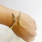Golden Wave Open Cuff