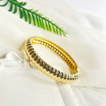 Load image into Gallery viewer, Golden Coil Cuff