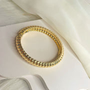 Golden Coil Cuff