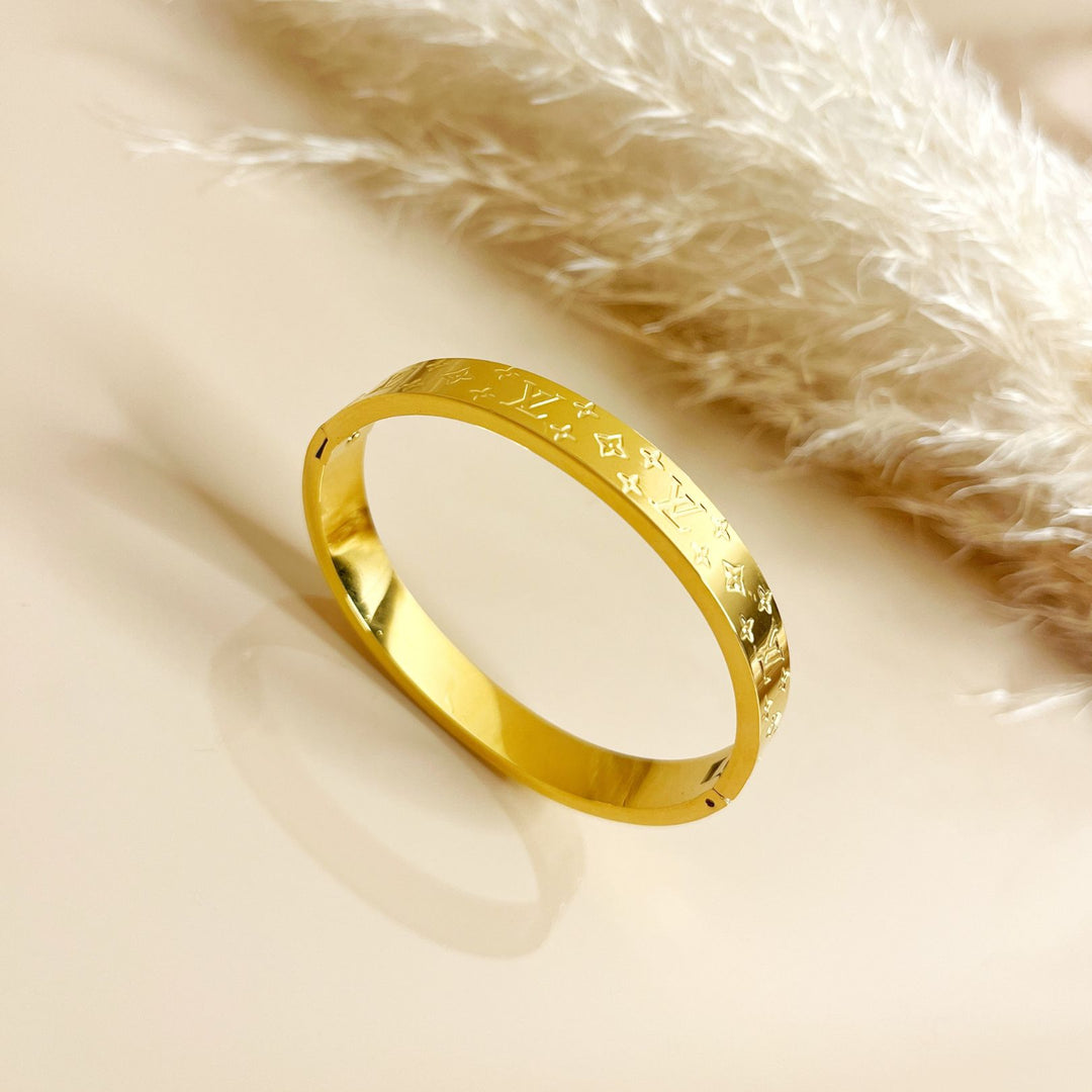 Signature Motif Engraved Bracelet (Baby Size)