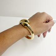 Golden Sculpt Curve Cuff