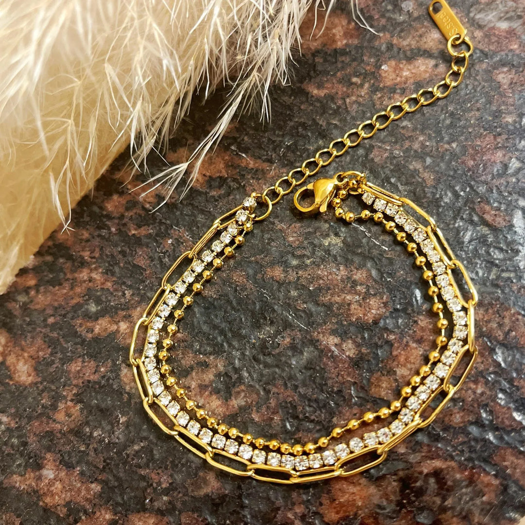 Auric Twinkle Stack Bracelet