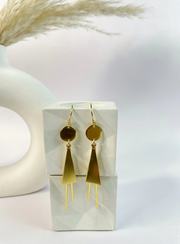 Golden Zenith Earrings
