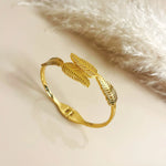 Load image into Gallery viewer, Golden Fern Grace Cuff