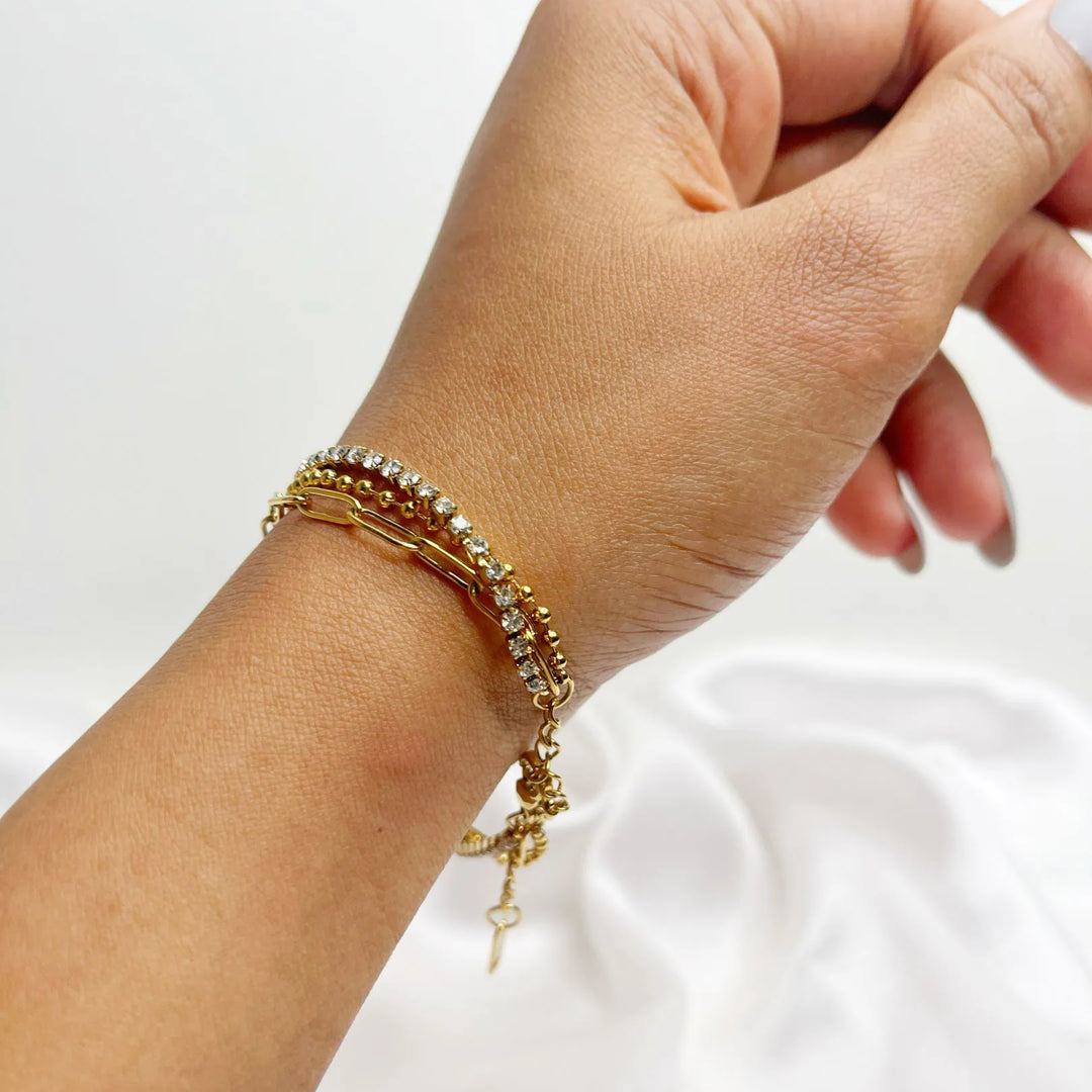 Auric Twinkle Stack Bracelet
