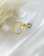 Load image into Gallery viewer, Aurelle Loop Ring
