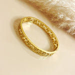 Load image into Gallery viewer, Floral Aura Bangle Bracelet