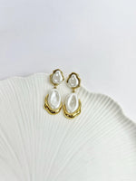 Load image into Gallery viewer, Ocean Whisper Earrings (18k gold Plated)
