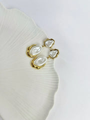 Ocean Whisper Earrings (18k gold Plated)