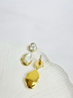 Load image into Gallery viewer, Ocean Whisper Earrings (18k gold Plated)
