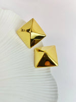 Load image into Gallery viewer, Golden Apex Studs (18k gold Plated)
