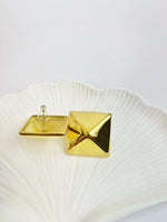 Load image into Gallery viewer, Golden Apex Studs (18k gold Plated)
