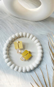 Square Drop Earrings