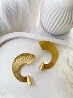 Load image into Gallery viewer, Gilded Arc Earrings
