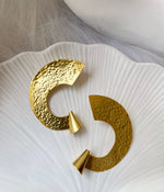 Load image into Gallery viewer, Gilded Arc Earrings
