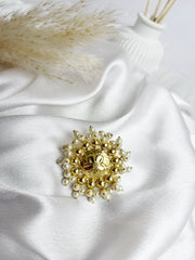 Royale Pearl Bloom Ring