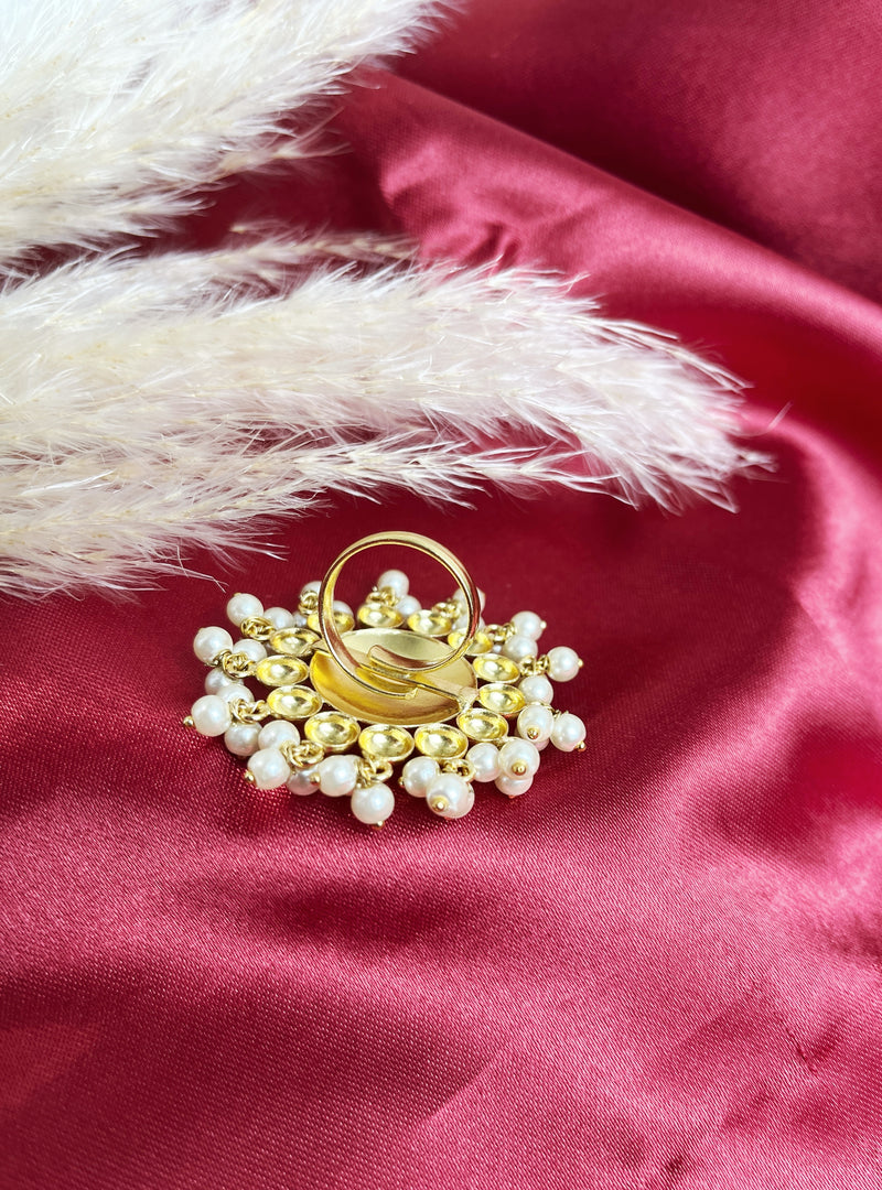 Royale Pearl Bloom Ring