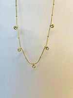 Load image into Gallery viewer, Starlight Strand Necklace (18k gold Plated)
