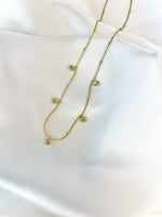 Load image into Gallery viewer, Starlight Strand Necklace (18k gold Plated)
