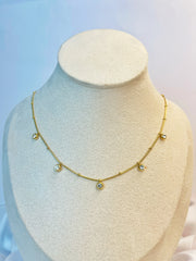 Starlight Strand Necklace (18k gold Plated)