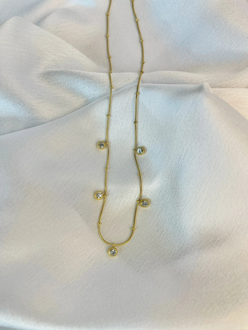 Starlight Strand Necklace (18k gold Plated)