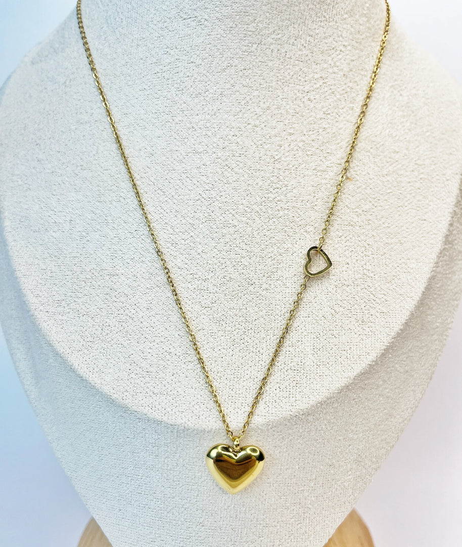 Eternal Heart Necklace (18k gold Plated)
