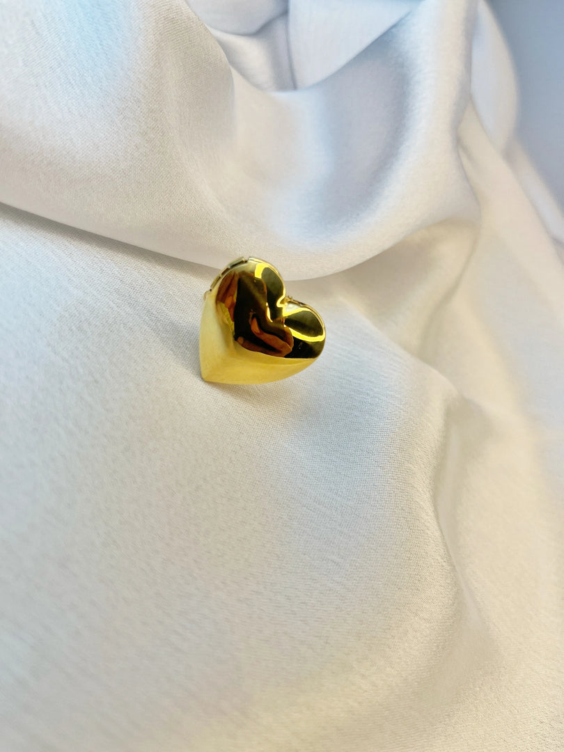Amour Bold Ring (18k gold Plated)