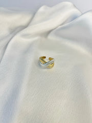 Seren Loop Ring (18k gold Plated)